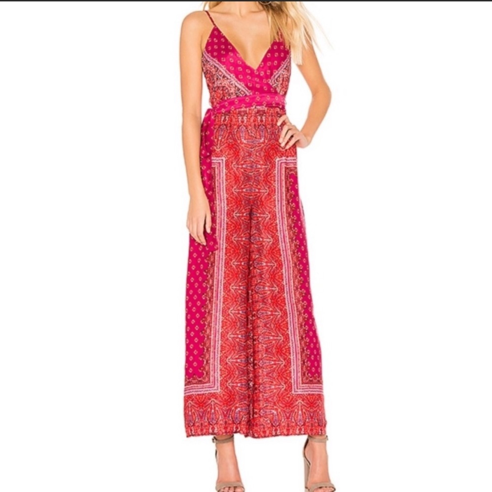 Free People Cabbage Rose Jumpsuit